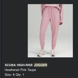 Scuba joggers- size 8